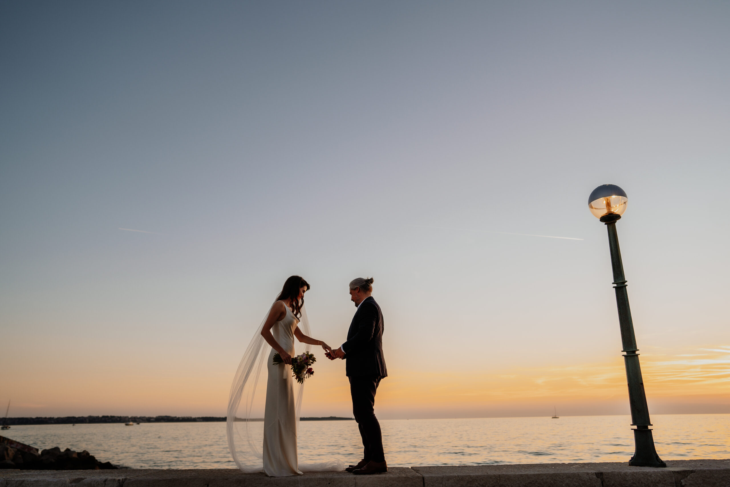 seaside wedding Photography in Piran Slovenia