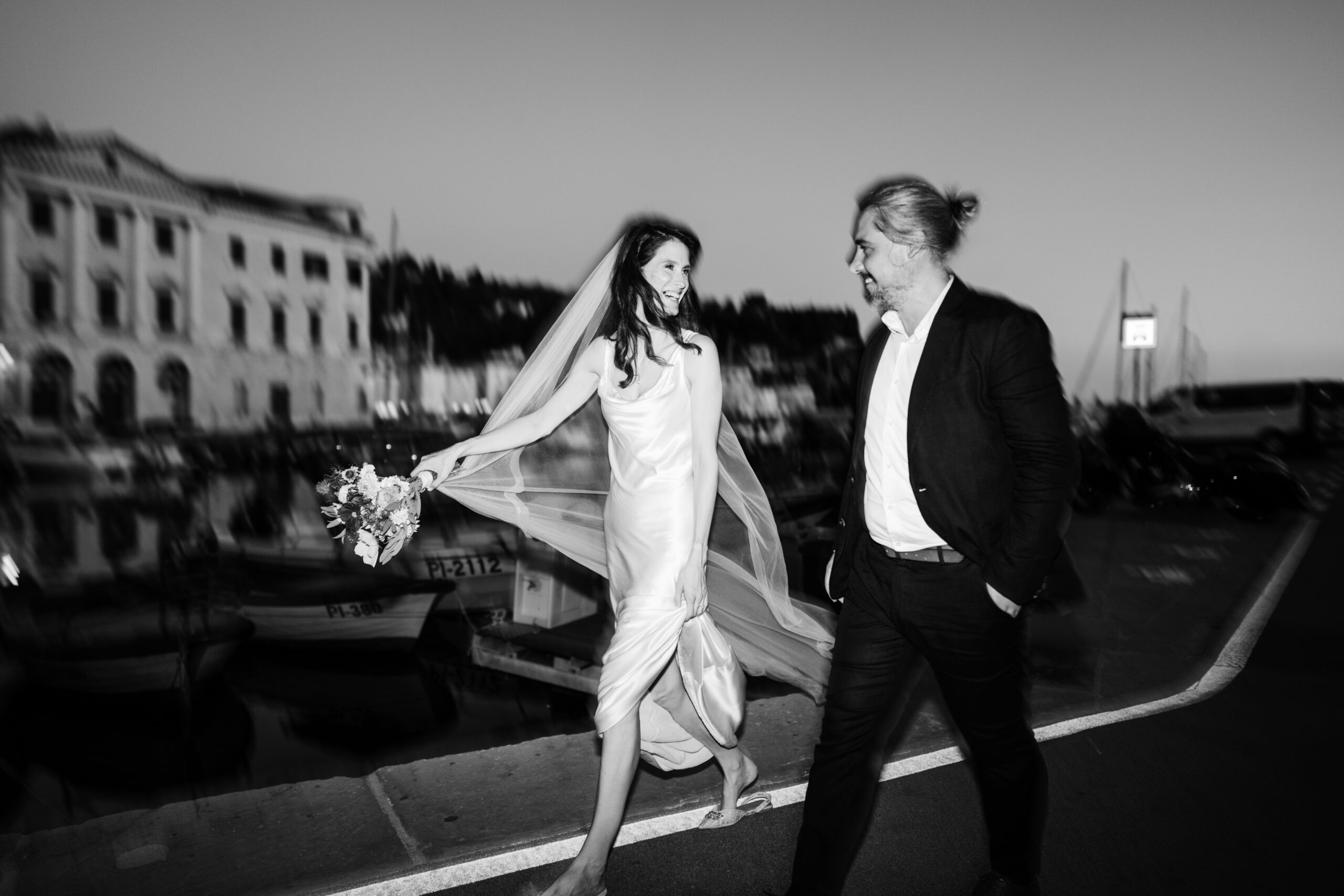 seaside wedding Photography in Piran Slovenia