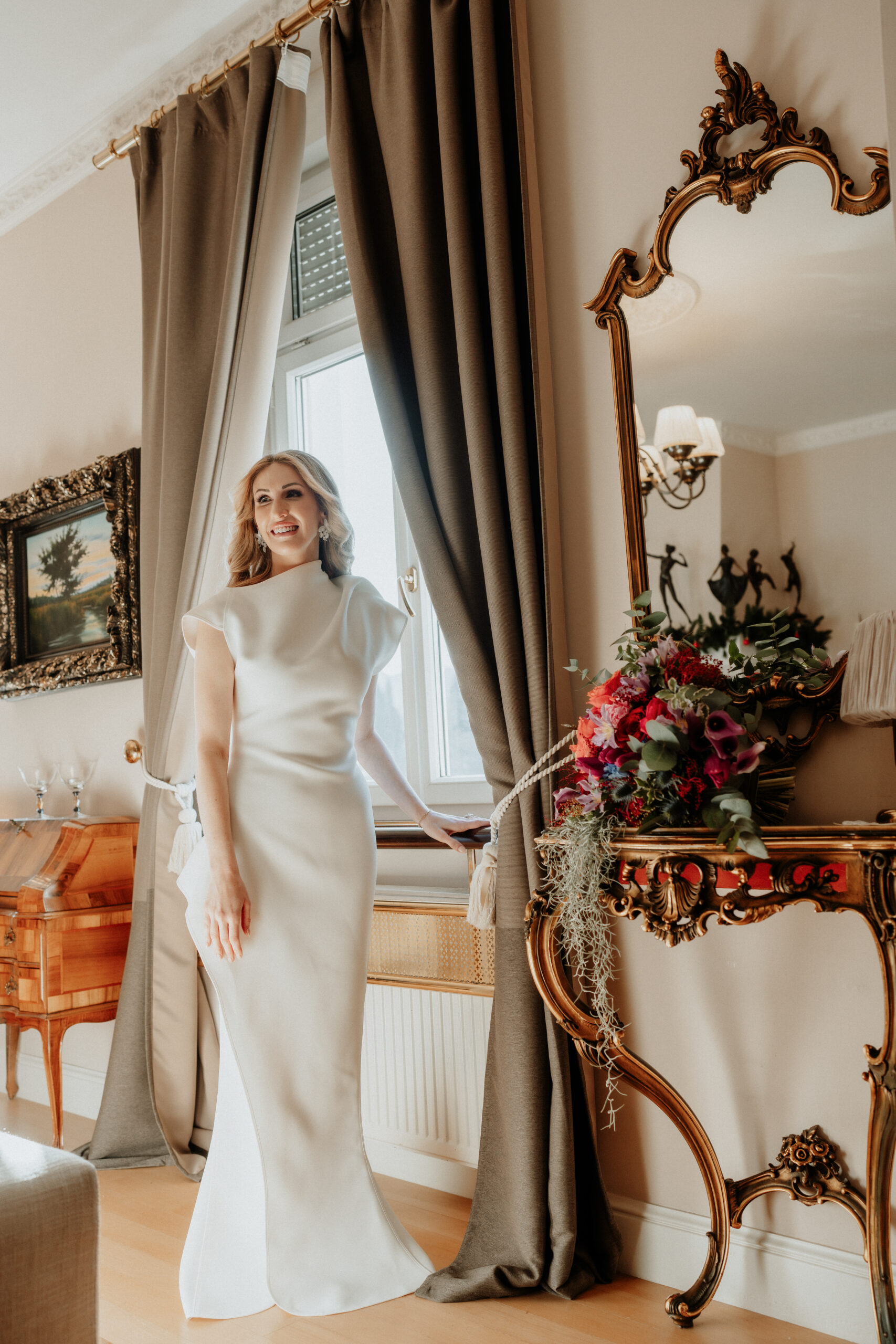 winter wedding in bled