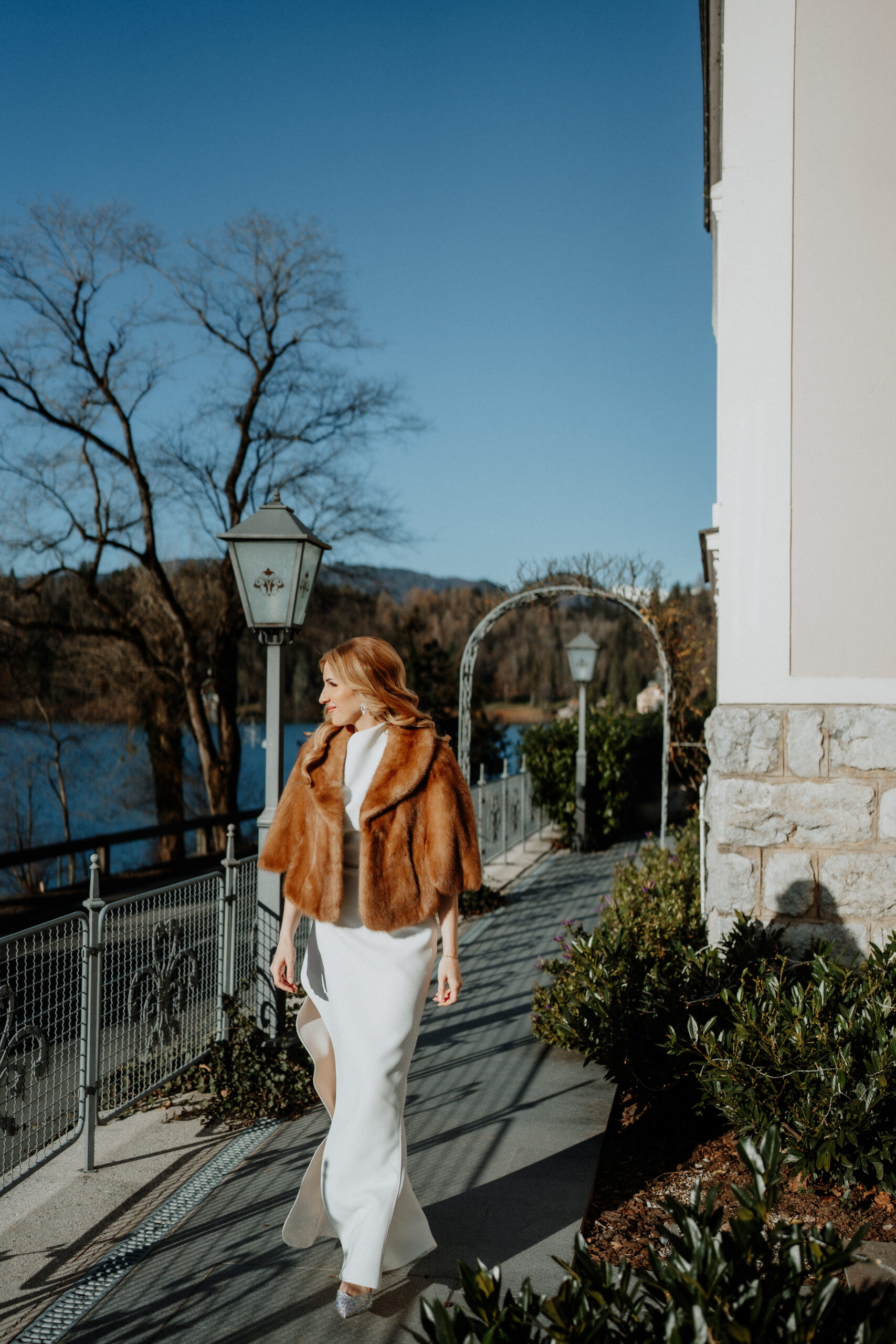 winter wedding in bled