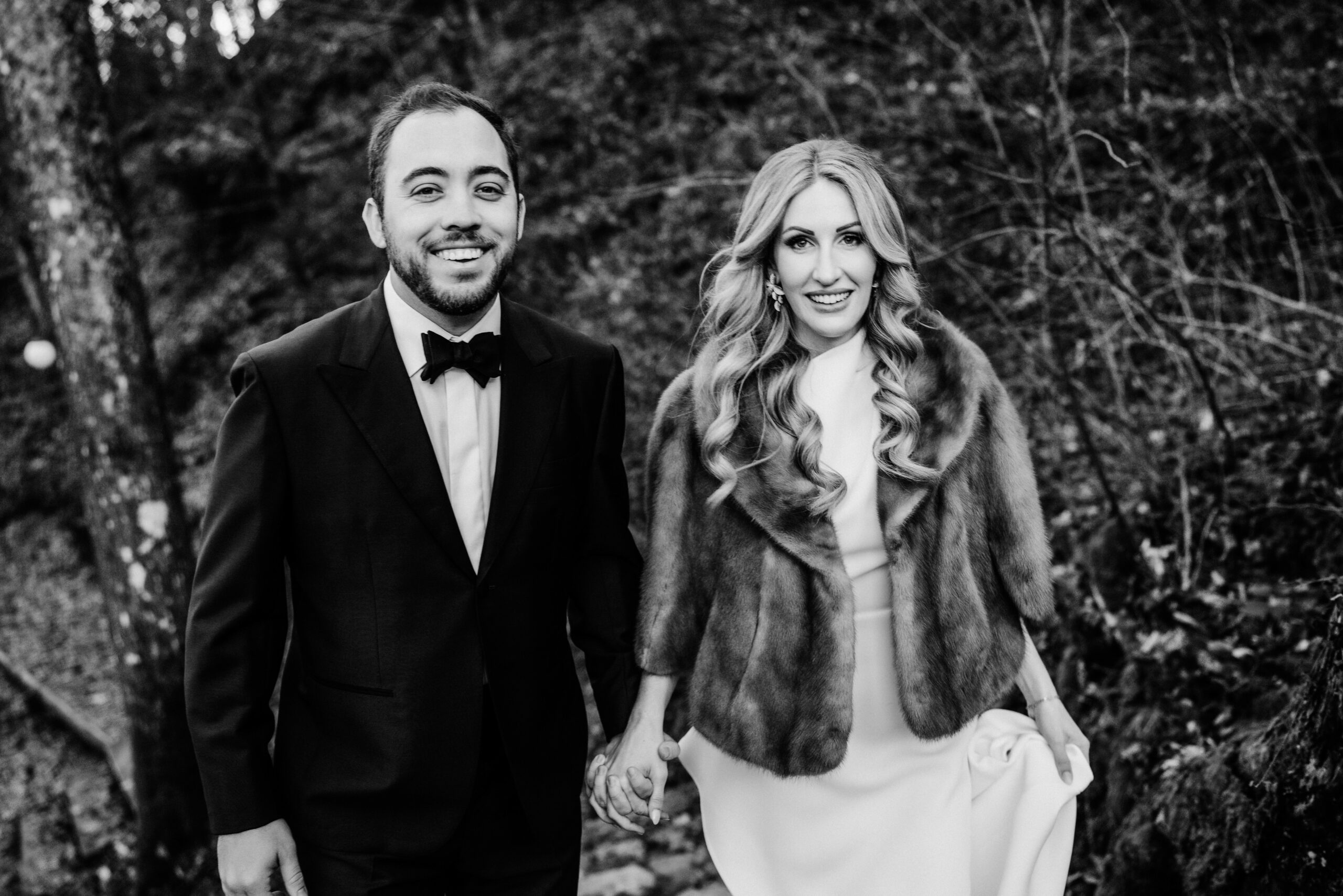 winter wedding in bled photography