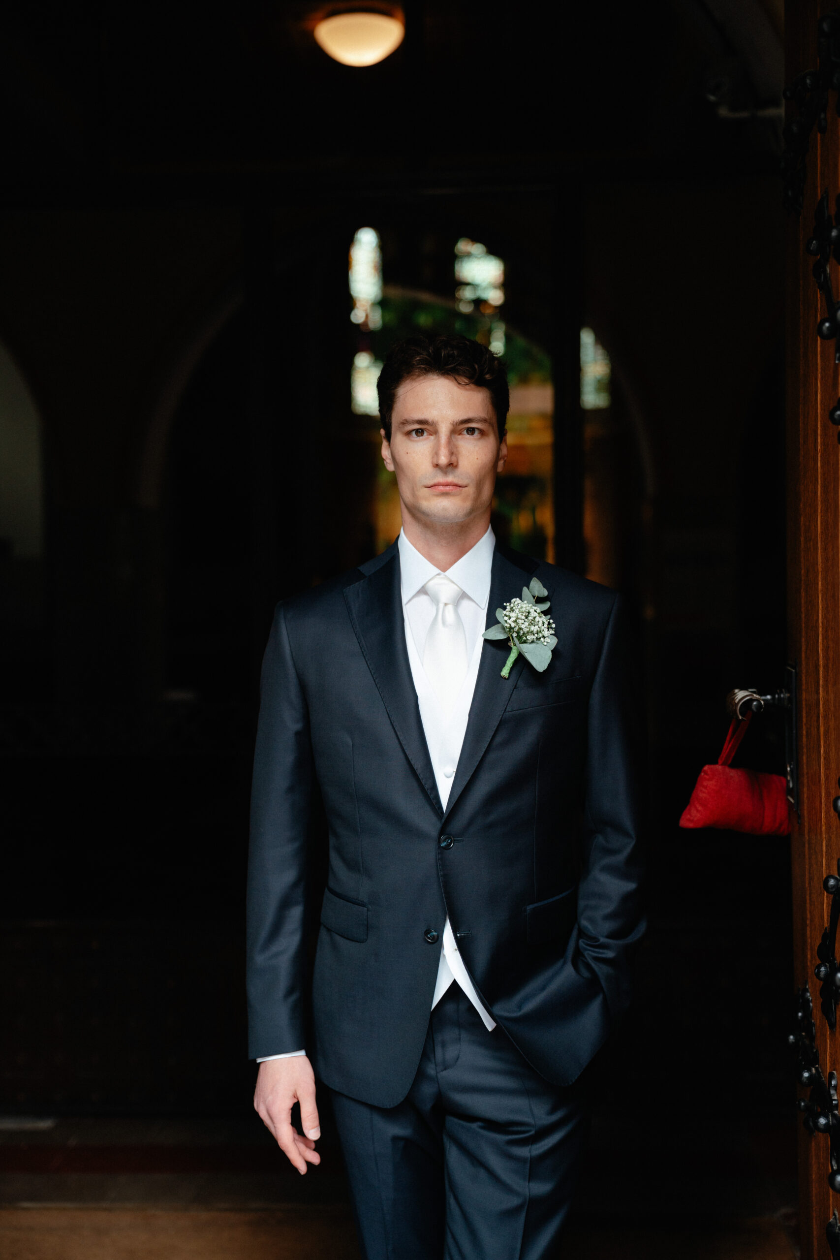 modern groom wedding photography