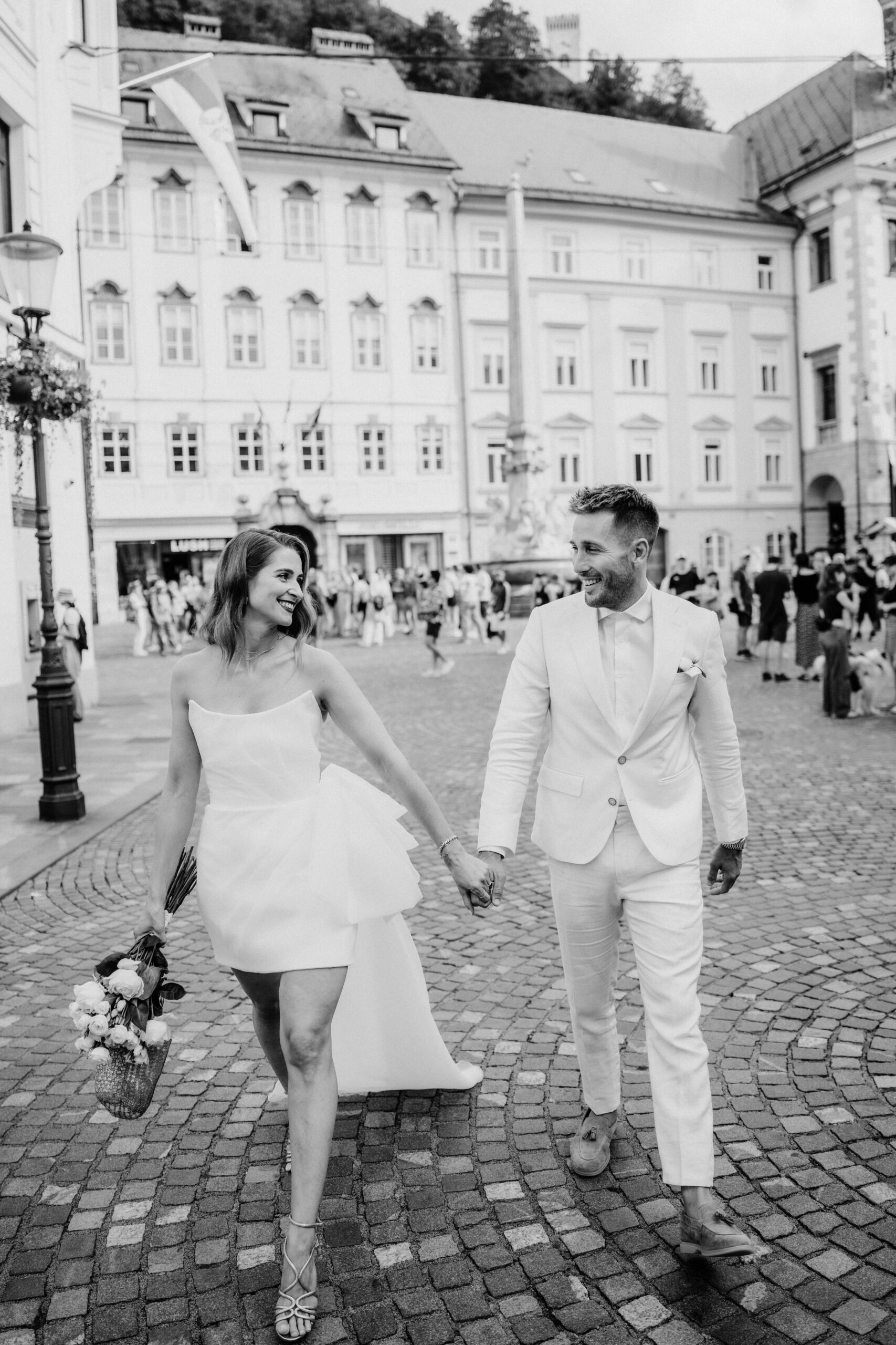 ljubljana castle wedding photographer
