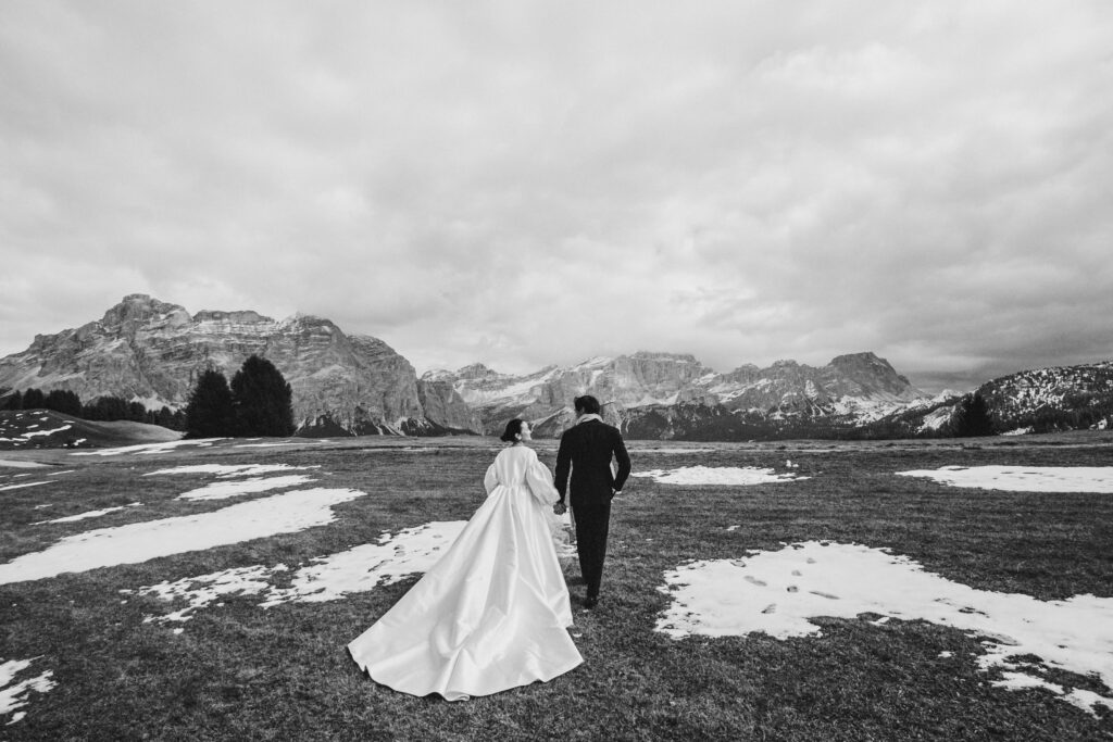 A Dolomites Wedding in italy