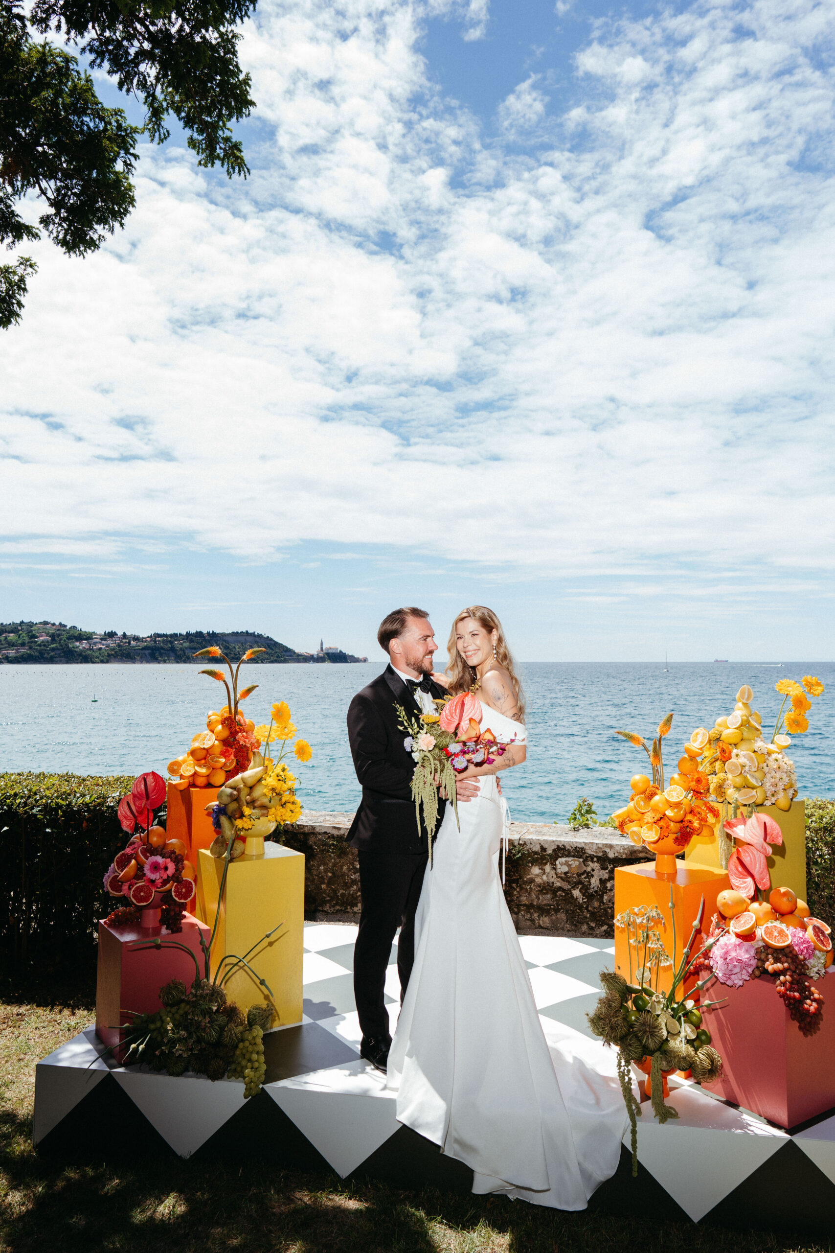 seaside villa tartini wedding photographer in piran